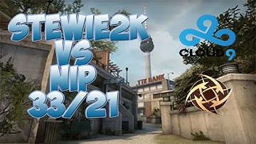CS:GO POV Cloud9 vs NIP (de_overpass) 33/21 | DreamHack Masters Las Vegas 2017