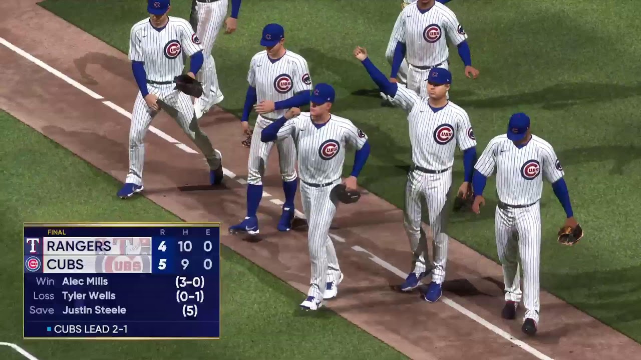 Rangers vs Cubs 2024 World Series Game 3 (Tied 11) YouTube