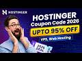 Hostinger VPS Coupon Code 2025 🔥 FREE Domain + Huge deals on 24-month plans