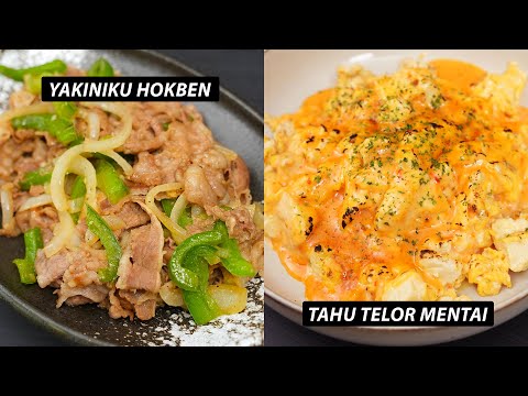 Bahan Dapur MIRIP Hokben - RESEP BEEF YAKINIKU ALA HOKBEN DAN TELUR MENTAI Yang Sedap