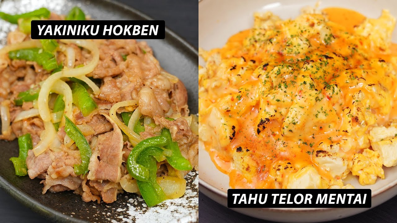 MIRIP Hokben RESEP BEEF YAKINIKU ALA HOKBEN DAN TELUR MENTAI YouTube