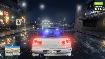 GTA 5: 4K Ultra Graphics MODS on RTX™ 3090 OC Maxed-Out / NaturalVision Evolved & QuantV Gameplay!