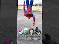 SPIDERMAN Choose Heads Challenge Dragonball ! #goku #spiderman