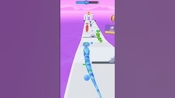 Snake run race Gameplay # Short #Shorts video