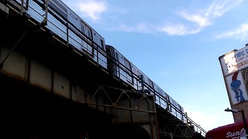 NYC Subway: R68 (D) Train Via West End EL