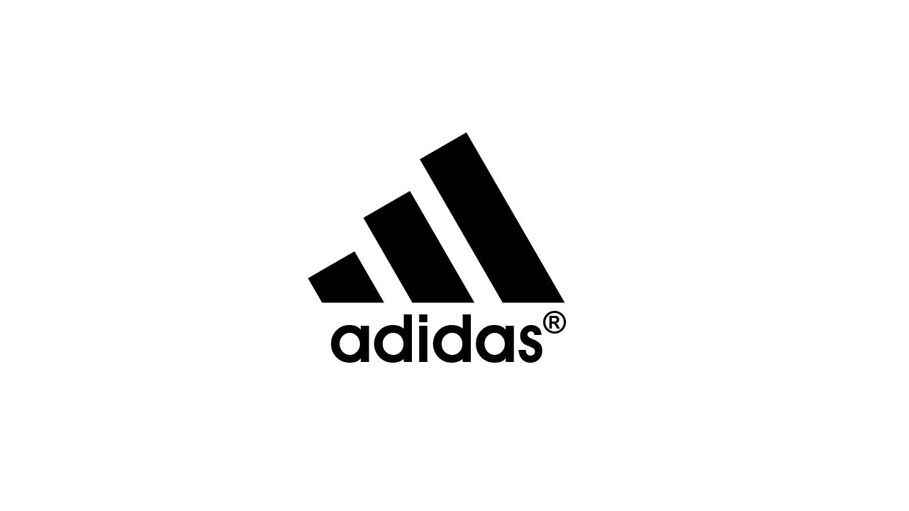Adidas Logo Illustration Using Adobe Illustrator CC #logodesignprocess #logodesign
