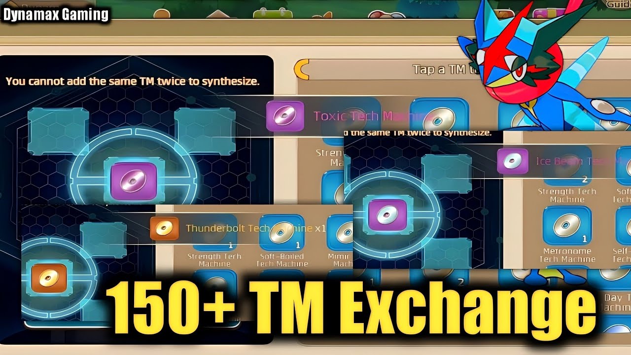 Get the best🤩TM this time in TM exchange‼️150+ TM Exchange in Pokemon ...