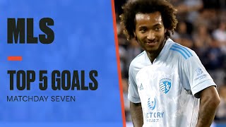 Top 5 Goals of MLS Matchday 7: Gianluca Busio, Erik Lopez and More