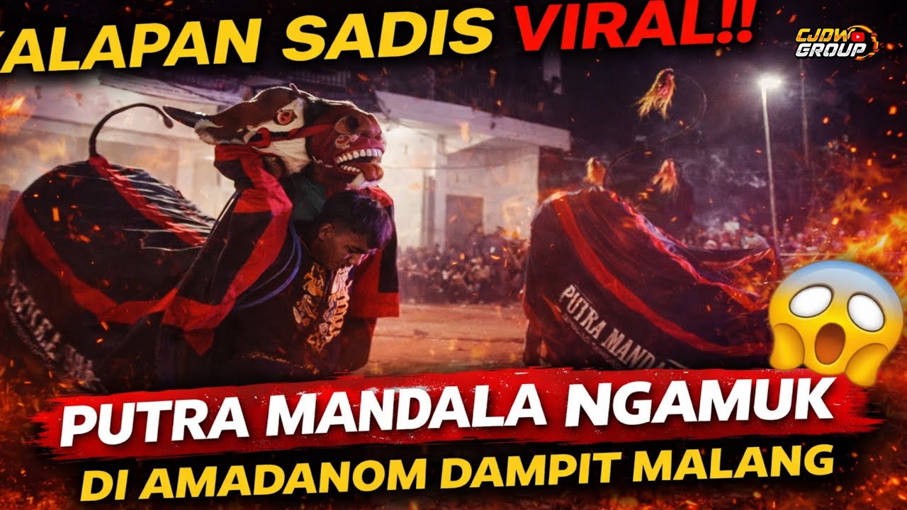 KALAPAN SADIS VIRAL‼️ PUTRA MANDALA NGAMUK DI AMADANOM DAMPIT MALANG 😱