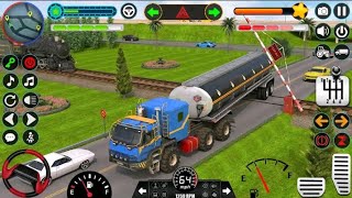 || Oil Tanker Truck Driving Game || #viral@TechnoGamerzOfficial@adeegameing#game#oil#simulator screenshot 5