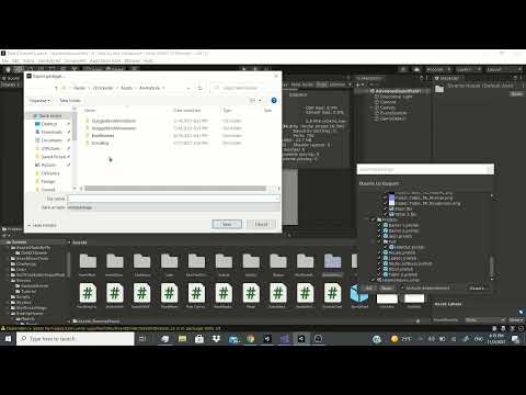 RIGHT CLICKING INSIDE PROJECT TAB UNITY