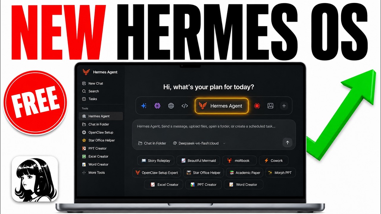 Hermes Agent OS: Automate ANYTHING! 🤯