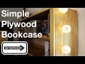 Simple Plywood Bookcase Simple Plywood Bookcase