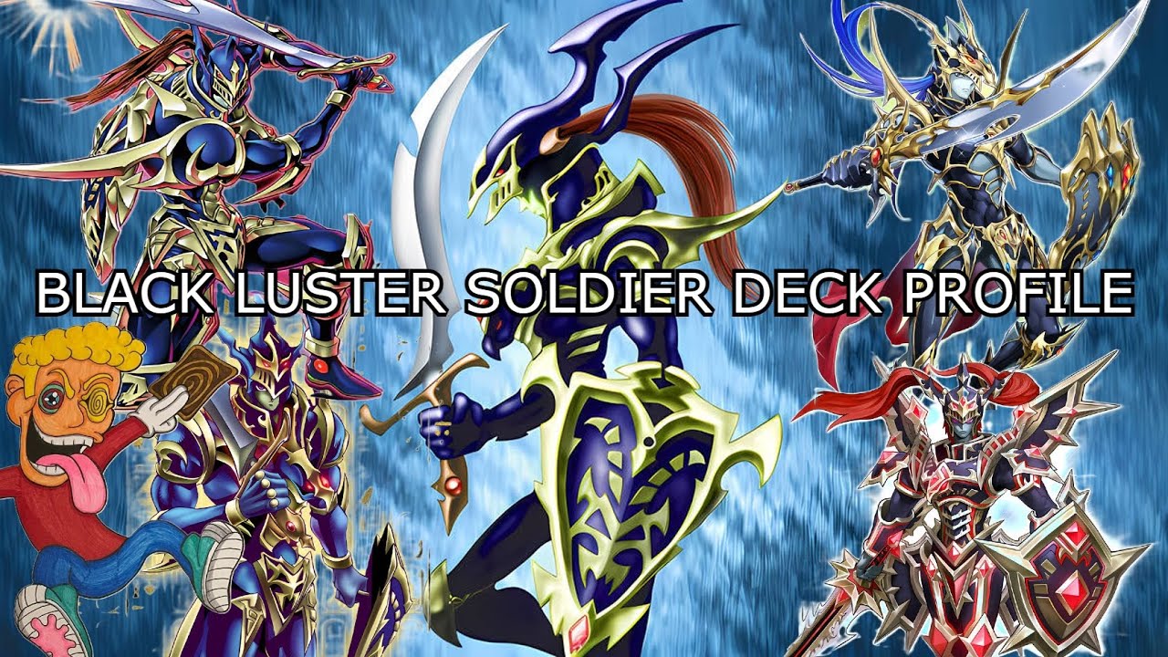 yugioh soldier deck YUGIOH BLACK LUSTER SOLDIER DECK- ENVOY- RITUAL- EVENING- BEGINNING- SHIELD  NM