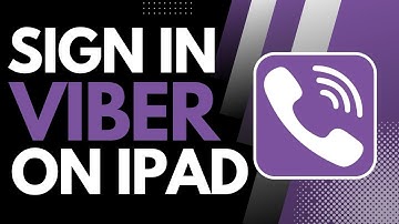 How to Login to Viber on iPad !
