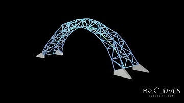 STRUCTURE OPTIMISATION_ Computationally with Millipede, grasshopper