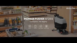 Aiolith Af2013 Walk Behind Floor Scrubber Machine