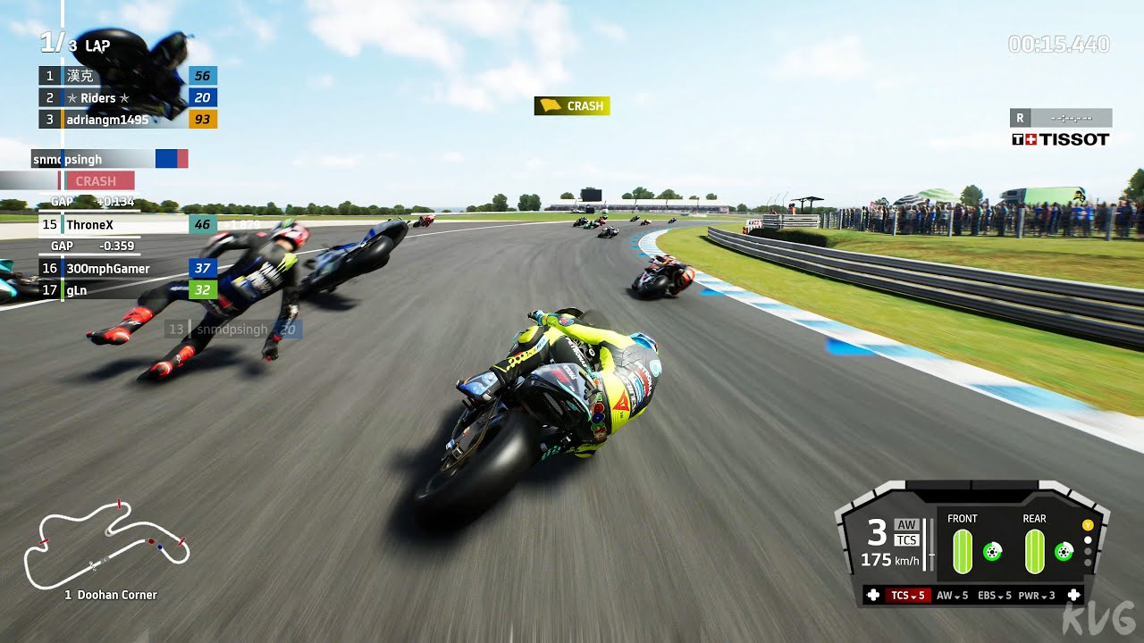 MotoGP 21 - Multiplayer Gameplay (PC UHD) 4K60FPS