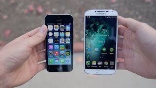 Apple iPhone 5s vs Samsung Galaxy S4!(, 2013-11-22T03:47:26.000Z)