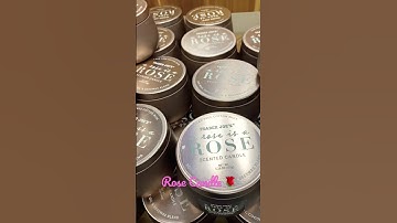 Rose scented Candle at Trader Joe’s 🌹🌹