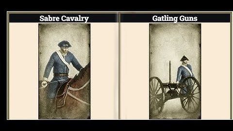 Total War: SHOGUN 2 1vs1: Gatling Guns (1st Person Mode) vs Sabre Cavalry