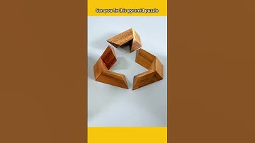 pyramid puzzle solution trick. #puzzle #tricks #solution #facts