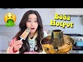 I Tried Eating Only BOBA For 24 Hours Challenge *Food Poisoning