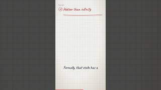 A temperature below absolute zero It's hotter than infinity #physics #negativetemperature
