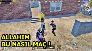 ALLAHIM BU NASIL MAÇ ! ÇILDIRACAKSINIZ ! ONE MAN SQUAD PUBG MOBİLE