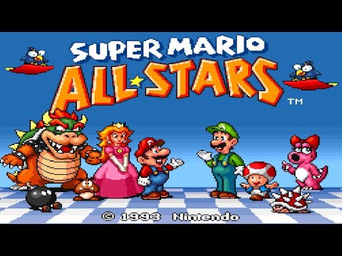 Прохождение Super Mario All-Stars. SMB и SMB 2 - The Lost Levels (SNES)
