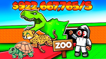 WE GOT MAX LUCK PETS IN ROBLOX BUILD A ZOO!