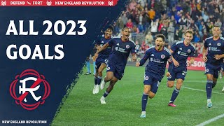 All 2023 New England Revolution MLS Goals Scored screenshot 3