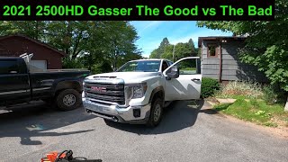 2021 Gmc Sierra 2500HD 6.6 Gasser 10 Good things! And 10 Bad Things! 20,000km Review!