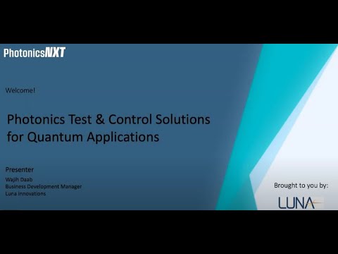 Webinar: Photonics Test