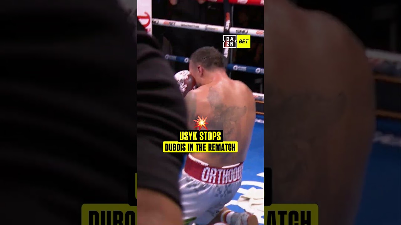 Oleksandr Usyk STOPPED Daniel Dubois with a vicious 'Ivan' punch