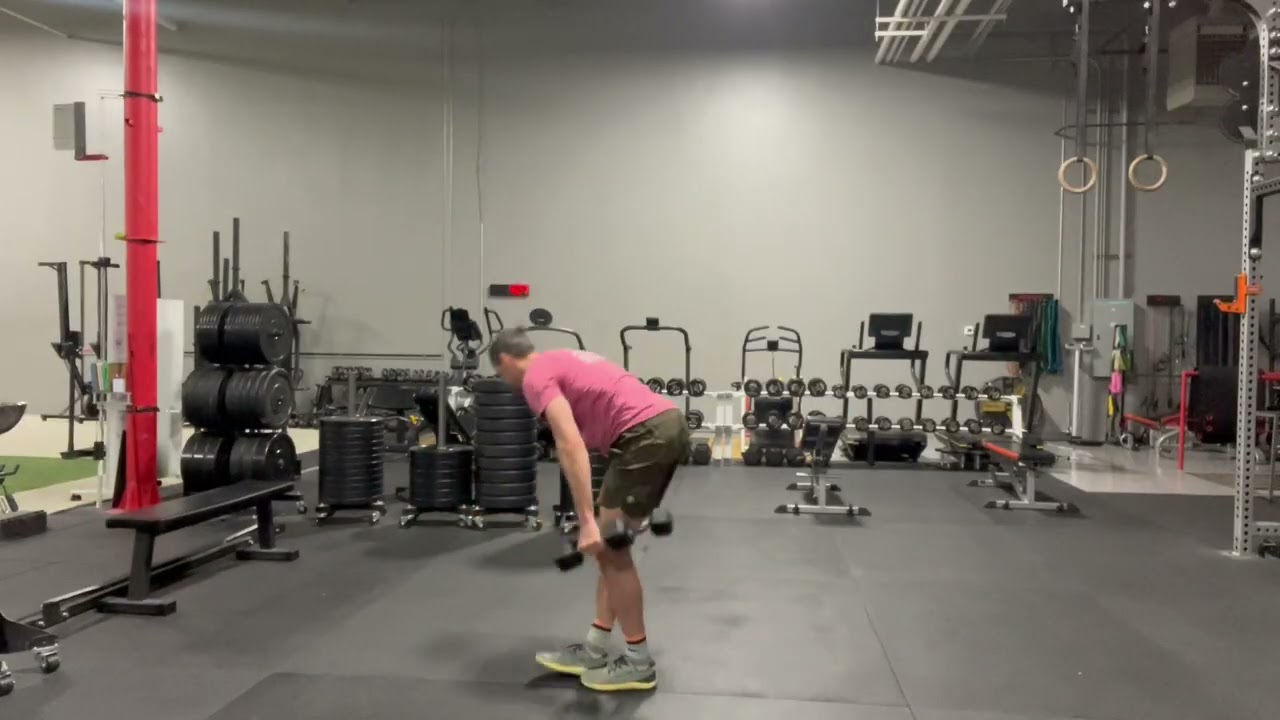Alternating Reverse Lunge Bent-Over Row (Single-Leg Stability Focus)