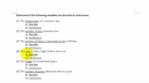 EDPS859 STATISTICAL METHOD - Types of Variables - Practice Quiz