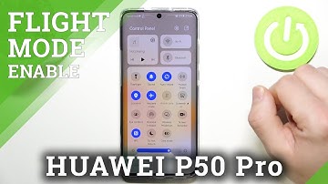 How to Activate Airplane Mode on HUAWEI P50 Pro - Disable Airplane Mode