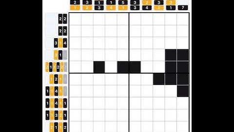 Nonogram color level 55