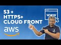 Deploy Static Website to AWS S3 with HTTPS using CloudFront