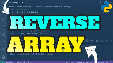Reverse an Array in Python
