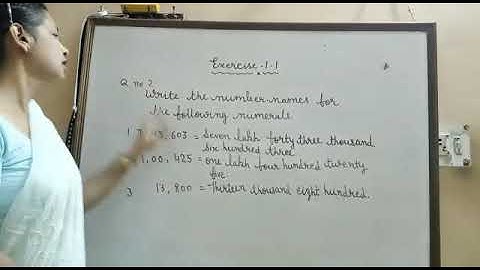 Class.4,Ch.1 Large Numbers,Ex.1.1, Explanation is here and worksheet is on WhatsApp.