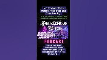 Mastering Venus & Mercury Retrograde #manifestation #mercuryretrograde #venusretrograde #psychic