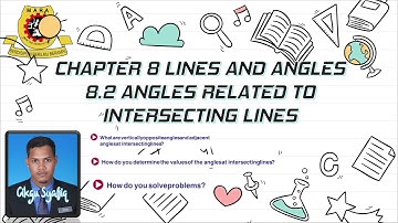 PDPR Mathematics Form 1 Chapter 8 Lines and Angles (8.2)