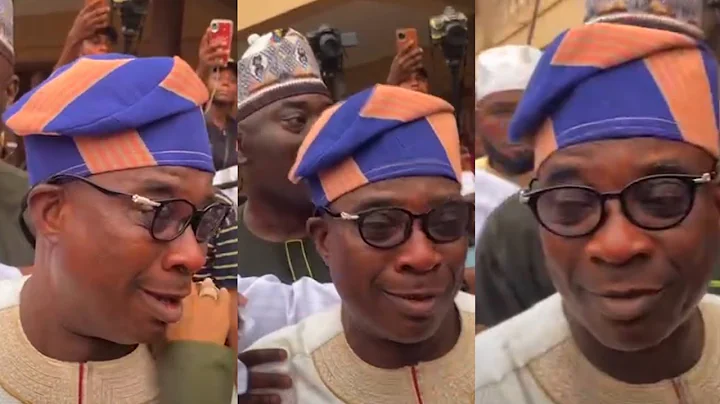 WASIU AYINDE IN TEARS AT HIS MOTHER’S BURIAL PREPARATION IN IJEBU ODE
