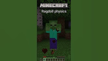Minecraft Ragdoll Physics... (mod)
