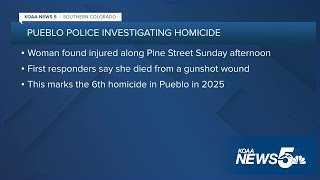 Pueblo Police conducting homicide investigation after woman found dead Sunday