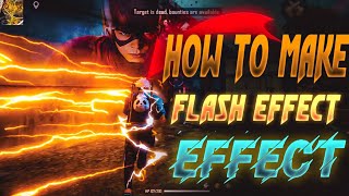 CHARACTER FLASH Effect Advance ( Edit ) Like RUOK FF & Cononel free fire video