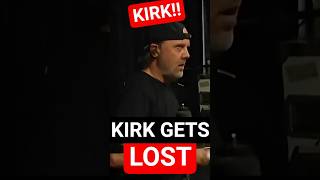 LARS ULRICH REACTION WHEN KIRK HAMMETT GETS COMPLETELY LOST DURING PRACTICE  #metallica #shorts