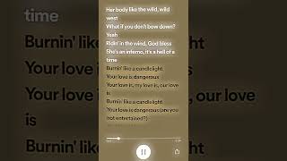 BURN - Y$, Kanye West, Ty Dolla $ign - Speed Up #shorts #lyrics